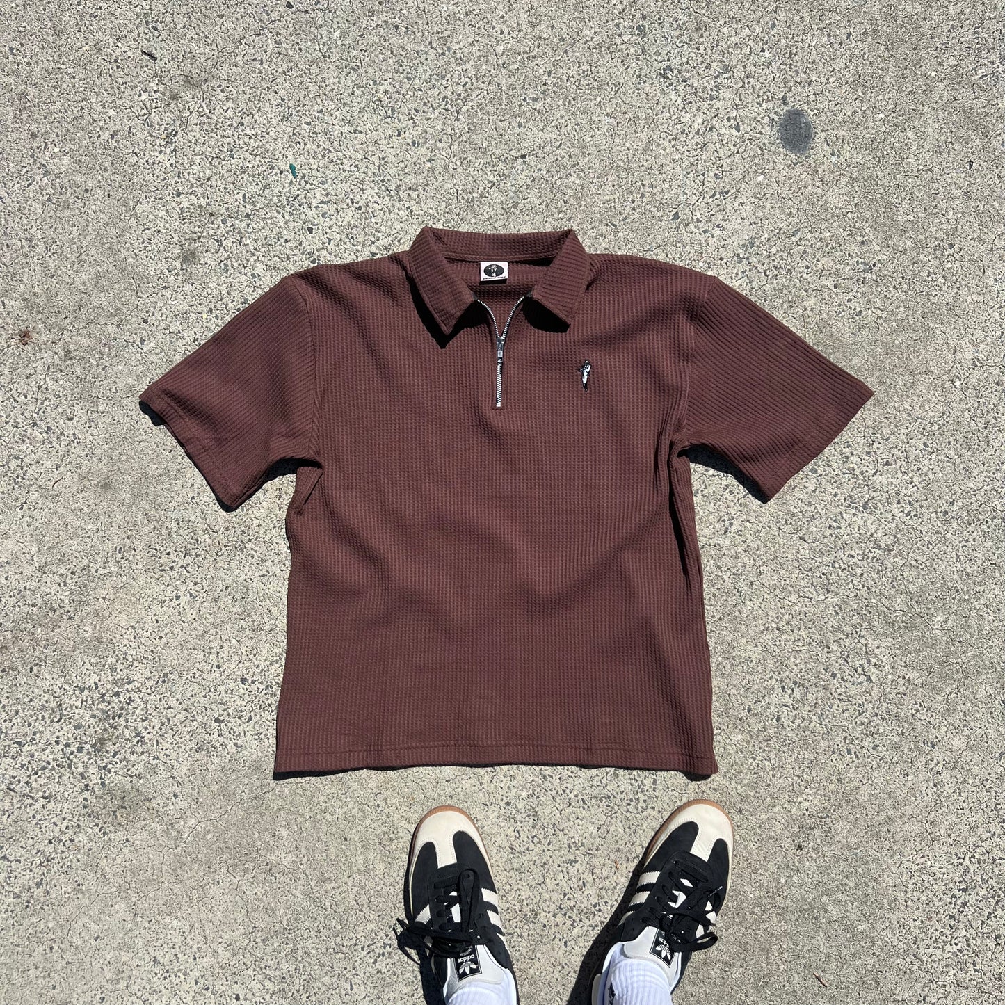 Miles D Waffle Polo