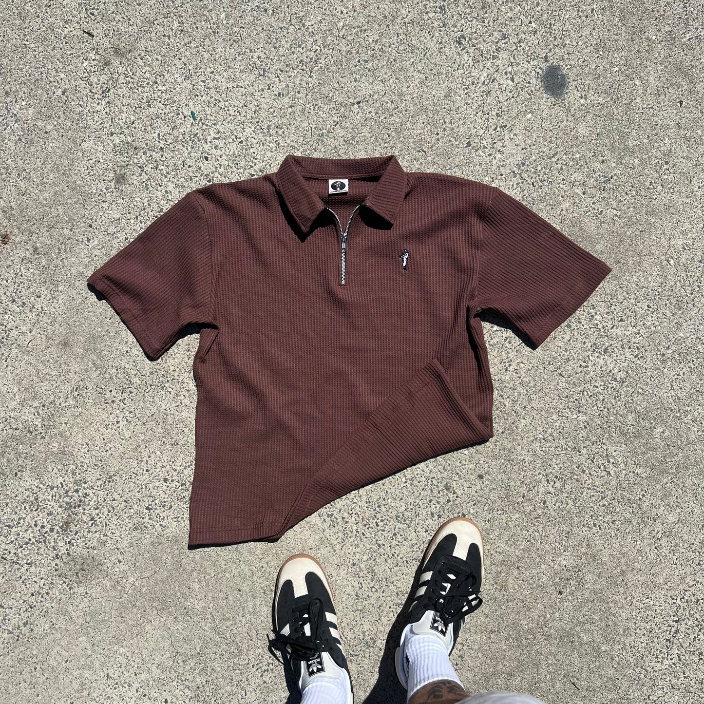 Miles D Waffle Polo